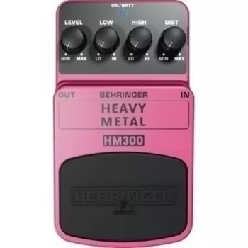 Behringer HM300 pedale effetto distorsione heavy metal per chitarra elettrica