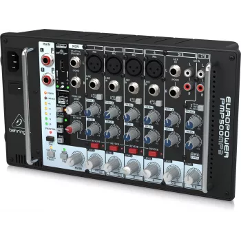 Mixer audio a 8 canali Behringer PMP500MP3, nero