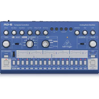 Behringer RD-6-BU Drum machine e rhythm machine analogica, blu