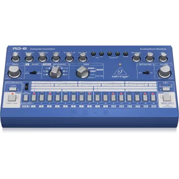 Behringer RD-6-BU Drum machine e rhythm machine analogica, blu