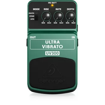 Pedale effetto Behringer UV300 Ultra Vibrato verde/nero