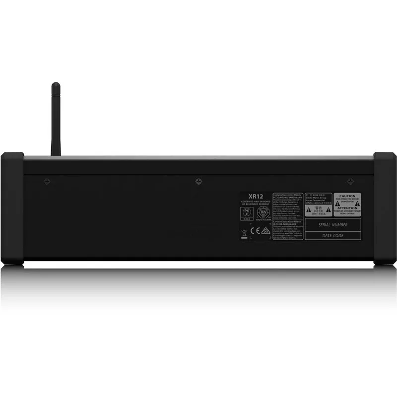 Behringer XR12 mixer audio 12 canali nero