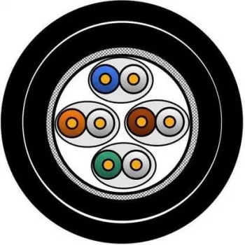 Belden CATSNAKE cavo categoria 6A, 4 coppie, S/FTP, PUR, nero, 305 m