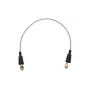 Belden cavo coassiale pigtail RP-SMA/RP-SMA 50cm RF100LL, 50 Ohm, nero