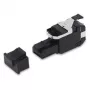 Belden RVAFPUBK-B24 REVConnect 10GX connettore maschio RJ45 terminabile sul campo, categoria 6A, nero
