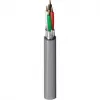 Belden Security & Sound, #22-4c BC, Cavo multiconductore schermato, 4 conduttori, 22 AWG, rame nudo, CMR, 300V, guaina in PVC grigia
