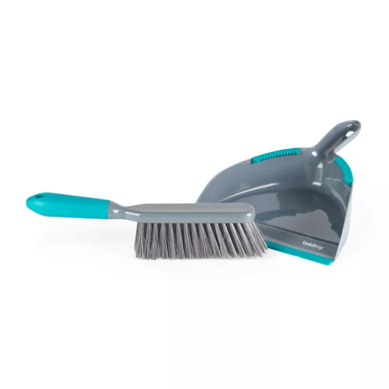 Beldray Anti-Bac set paletta e spazzola grigio/bianco