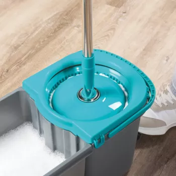 Lavapavimenti a centrifuga con doppio scomparto anti-batterico Beldray LA00000006UFEU7 con testina di ricambio