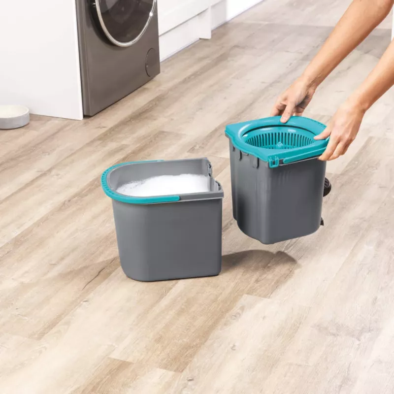 Lavapavimenti a centrifuga con doppio scomparto anti-batterico Beldray LA00000006UFEU7 con testina di ricambio