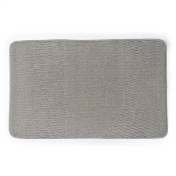 Beldray LA00000099NEU7 Tappetino bagno in memory foam antimuffa 50 x 80 cm, grigio