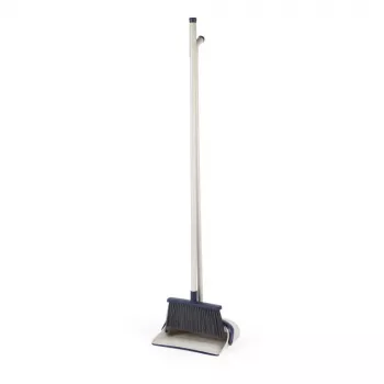 Beldray LA00000165EU7 Set scopa e paletta con manico lungo - nero/grigio