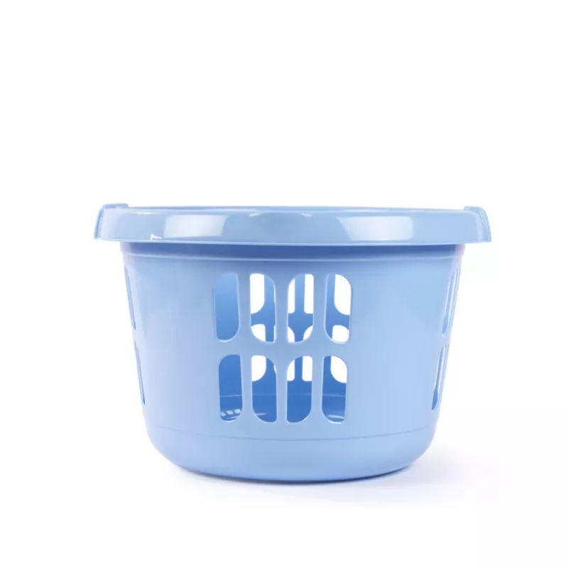 Beldray LA00000174CRNEU7 set di 2 cesti portabiancheria 30L, bianco/blu