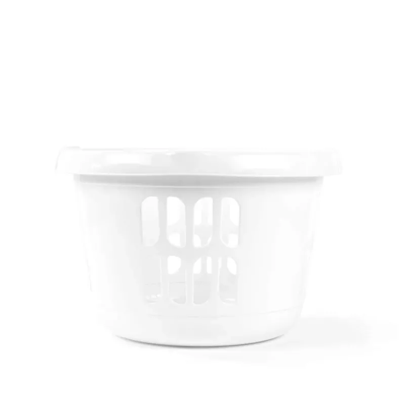 Beldray LA00000174CRNEU7 set di 2 cesti portabiancheria 30L, bianco/blu