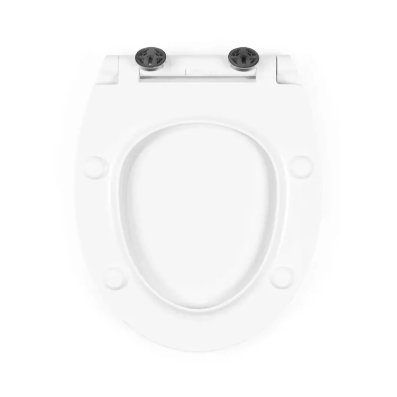 Beldray LA00000201WPEU7 Sedile WC ultra-slim antibatterico, bianco