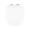 Beldray LA00000201WPEU7 Sedile WC ultra-slim antibatterico, bianco