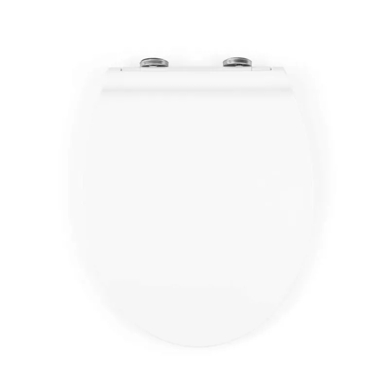 Beldray LA00000201WPEU7 Sedile WC ultra-slim antibatterico, bianco
