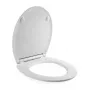 Beldray LA00000201WPEU7 Sedile WC ultra-slim antibatterico, bianco