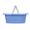 Set di due cesti portabiancheria Beldray LA030450CRNFPEU7, bianco/blu