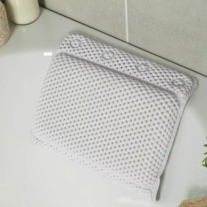 Beldray LA032715UFFPTS cuscino da bagno Anti-bac, bianco