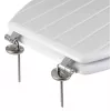 Beldray LA033758WFPEU7 sedile WC Tongue & Groove bianco MDF