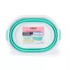 Cesto portabiancheria pieghevole 28L Beldray LA034816MNTFPEU7 bianco/menta