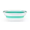 Cesto portabiancheria pieghevole 28L Beldray LA034816MNTFPEU7 bianco/menta