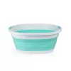 Cesto portabiancheria pieghevole 28L Beldray LA034816MNTFPEU7 bianco/menta