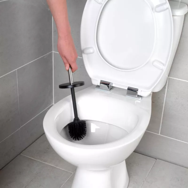 Beldray LA036034BLKPEU7 spazzola WC con testa flessibile Anti-bac - nero