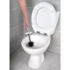 Beldray LA036034WPEU7 spazzola WC con testa in silicone Anti-bac, bianco