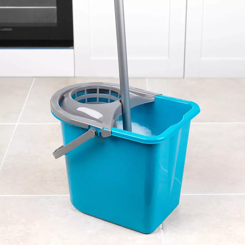 Beldray LA036810TQEU7 set cesto portabiancheria 14L da 2 pezzi, turchese
