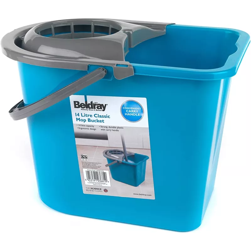 Beldray LA036810TQEU7 set cesto portabiancheria 14L da 2 pezzi, turchese