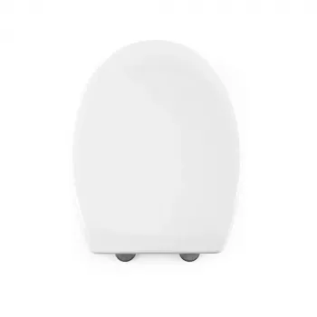 Beldray LA037062PEU7 sedile WC con sgancio rapido Anti-bac, bianco