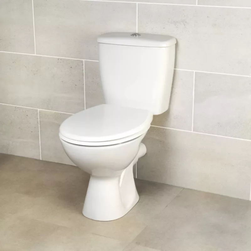 Beldray LA037185EU7 sedile WC per tutta la famiglia Anti-bac, bianco
