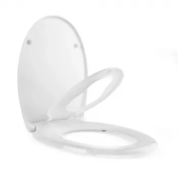 Beldray LA037185EU7 sedile WC per tutta la famiglia Anti-bac, bianco