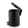 Beldray LA038098BPEU7 cestino a pedale rotondo con chiusura soft-close 3 litri, nero