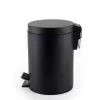 Beldray LA038098BPEU7 cestino a pedale rotondo con chiusura soft-close 3 litri, nero