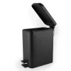Beldray LA041173BLKPEU7 cestino a pedale Slimline 5 litri, nero