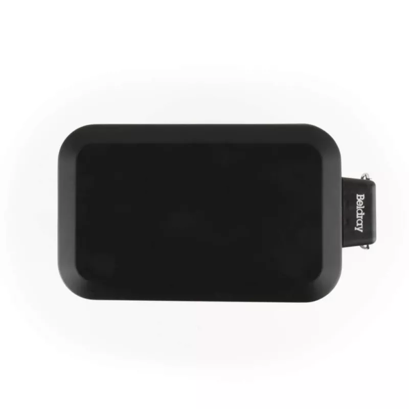 Beldray LA041173BLKPEU7 cestino a pedale Slimline 5 litri, nero
