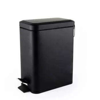 Beldray LA041173BLKPEU7 cestino a pedale Slimline 5 litri, nero