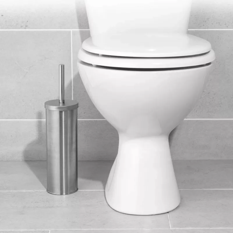 Beldray LA059451SS2FEU7 spazzola WC e portaspazzola in acciaio inox