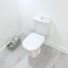 Sedile WC a forma di D anti-batterico Beldray LA072771PEU7, bianco