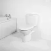 Sedile WC a forma di D anti-batterico Beldray LA072771PEU7, bianco