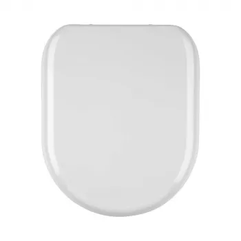 Sedile WC a forma di D anti-batterico Beldray LA072771PEU7, bianco