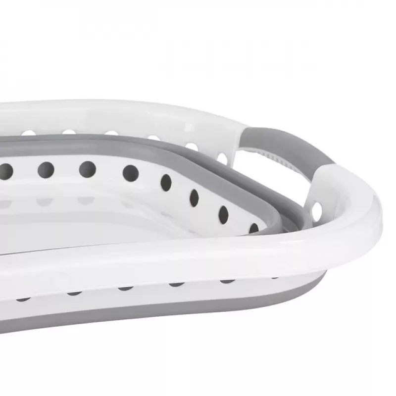 Beldray LA072979PGRYFEU7 cesto portabiancheria pieghevole Hip Hugger - grigio, 38 litri