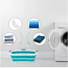 Beldray LA072979TQFEU7 cesto portabiancheria pieghevole Hip Hugger 37 L turchese