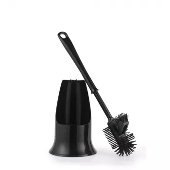 Beldray LA084538BLKPEU7 set spazzola WC con porta spazzola Anti-bac - nero