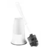 Beldray LA084538PUFFEU7X spazzola WC in silicone Antibac con portaspazzola, viola