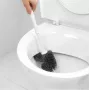 Beldray LA084538PUFFEU7X spazzola WC in silicone Antibac con portaspazzola, viola
