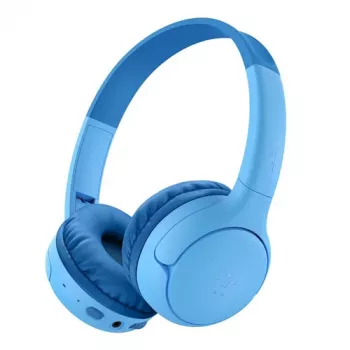 Belkin SoundForm Mini 2 Kids cuffie wireless on-ear per bambini - blu