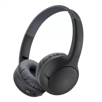 Belkin Soundform Mini 2 cuffie on-ear wireless per bambini, nero